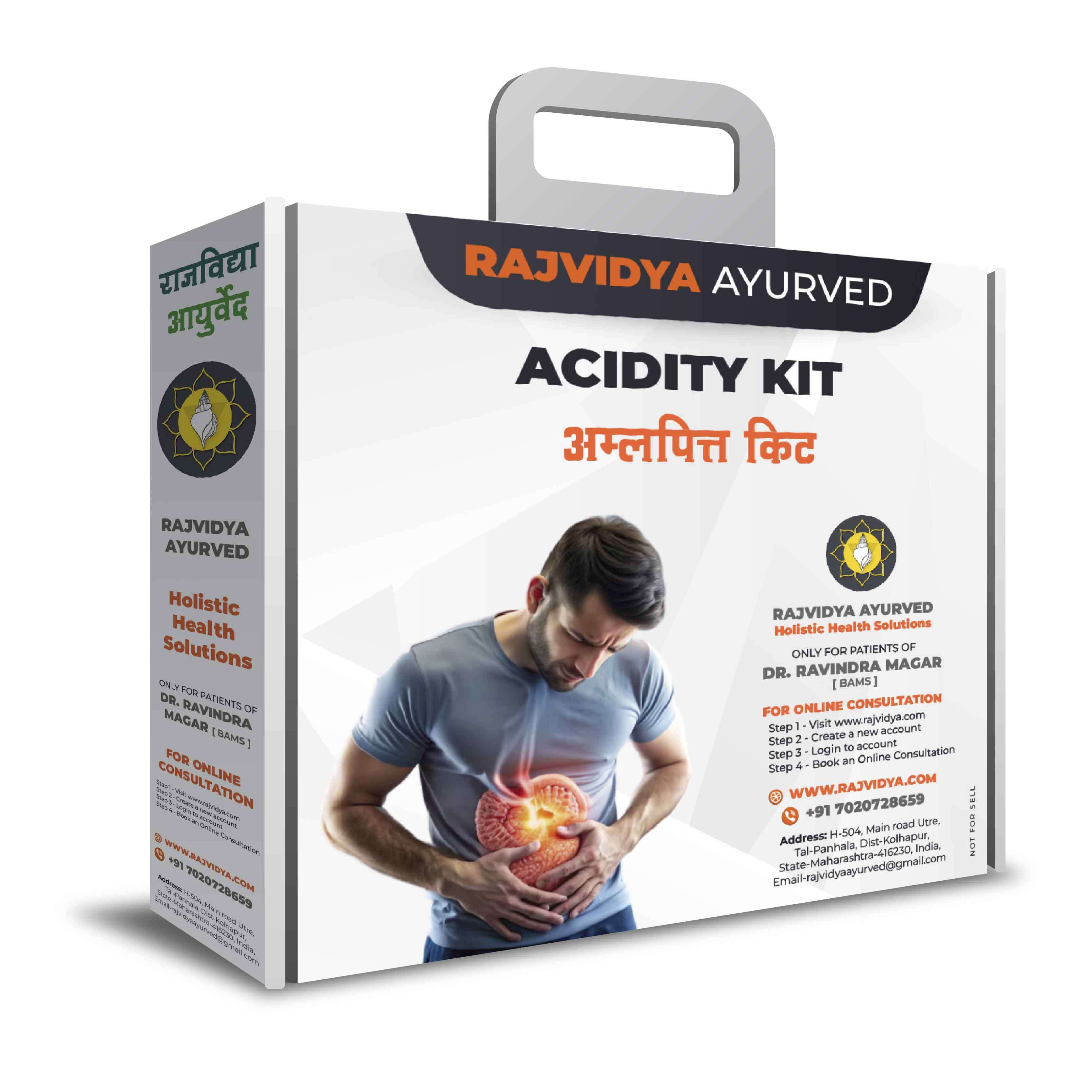 Acidity Kit – Ayurvedic Remedy for Acid Reflux and Heartburn