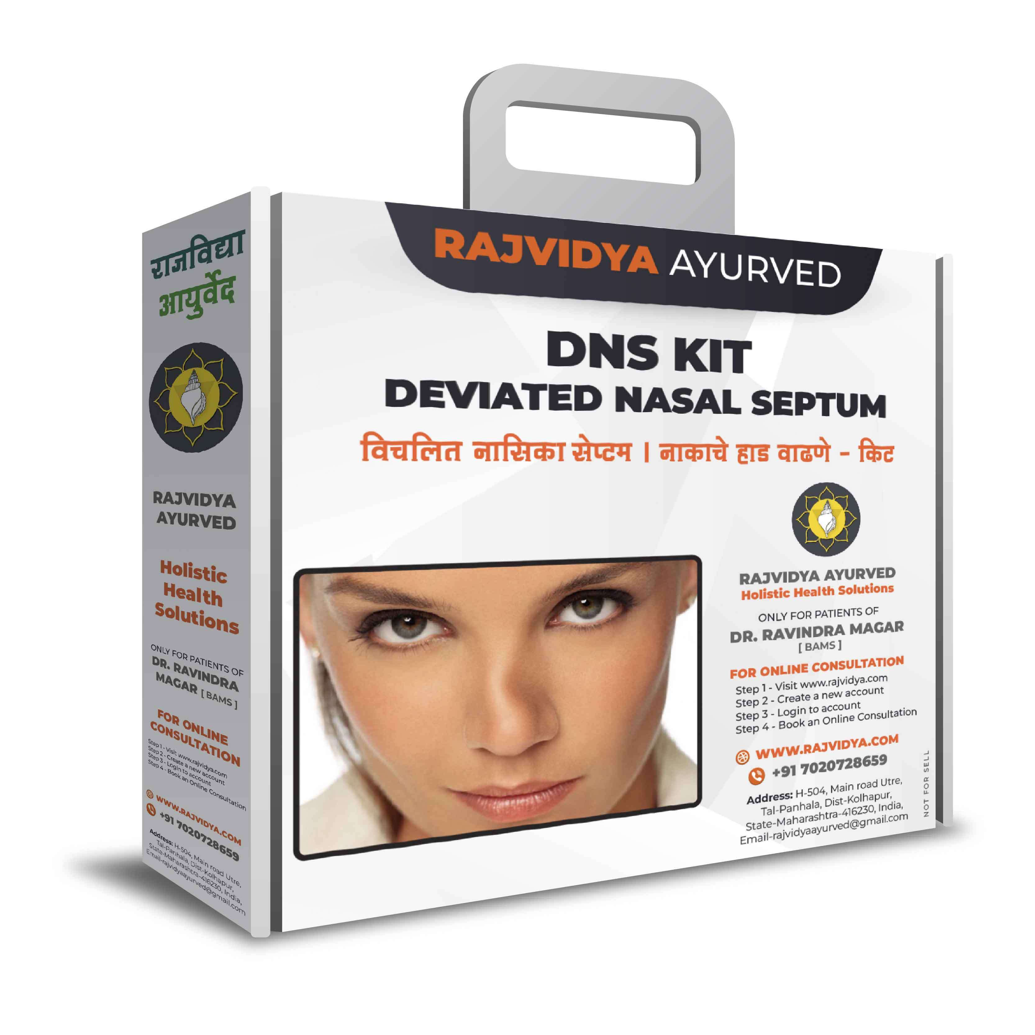 DNS Relief Kit – Ayurvedic Remedy for Deviated Nasal Septum