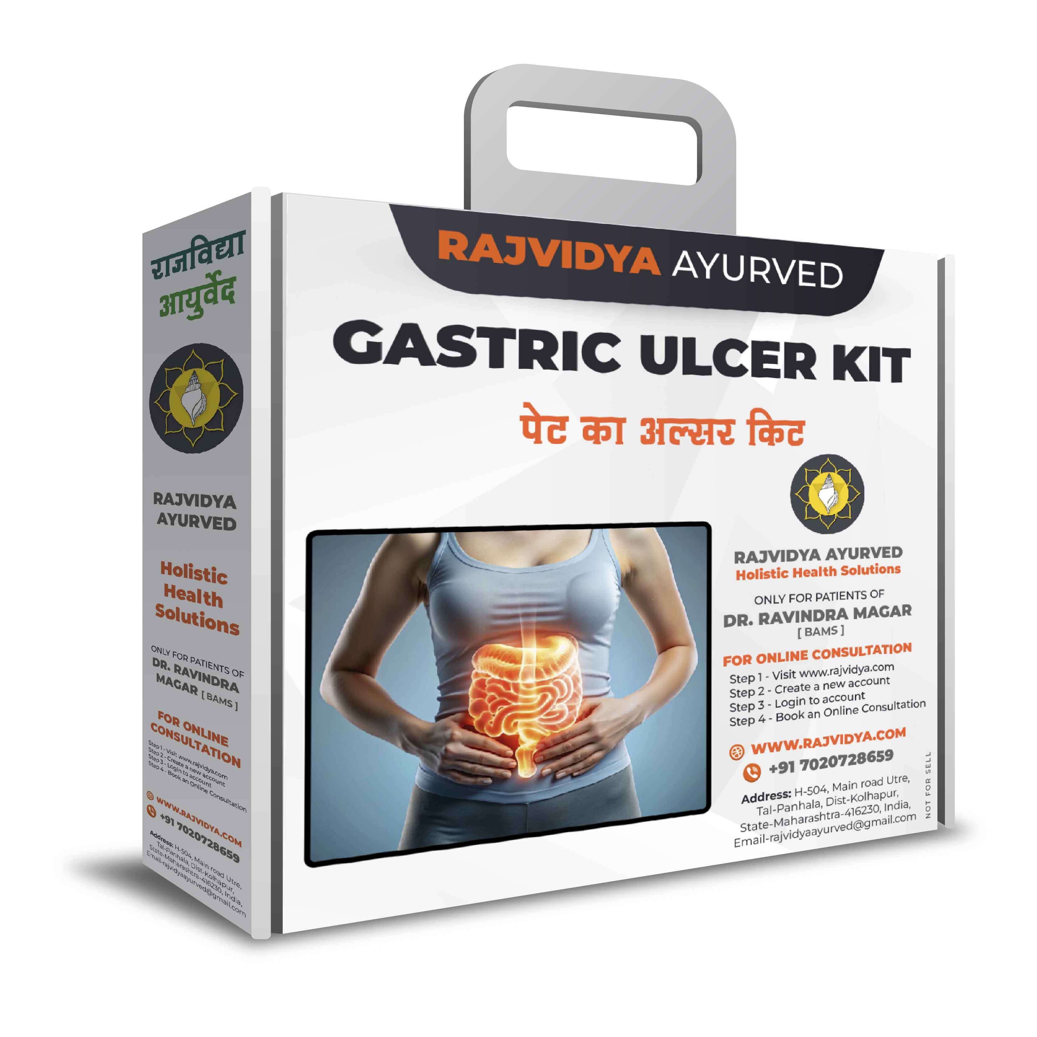 Gastric Ulcer Kit – Ayurvedic Remedy for Stomach Ulcers